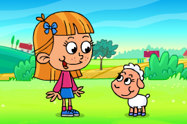 teledysk do piosenki "Mary miała owieczkę"