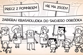 animacja promująca ideę konsultacji społecznych