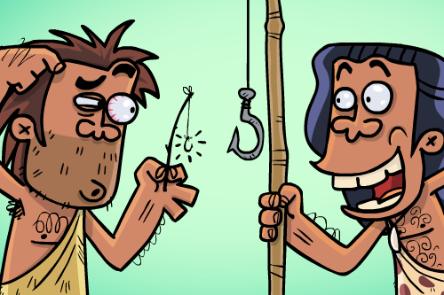 animacja Fishing Time z serii Long Ago